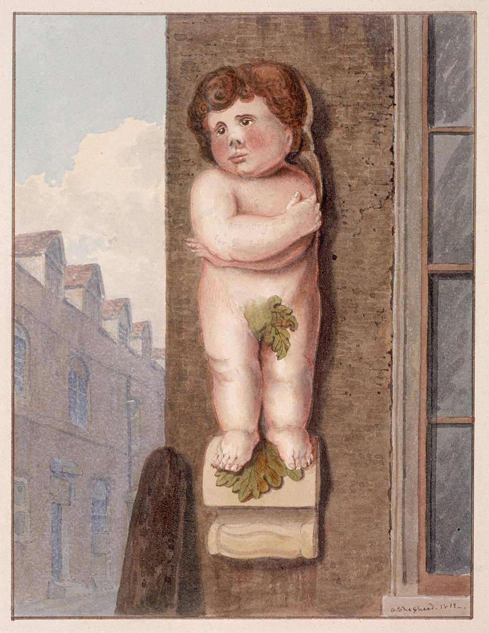 Pye Corner, Londýn, 1812 od George Shepheard