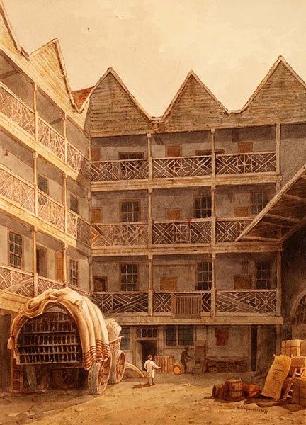 Bull and Mouth Inn od George Shepherd