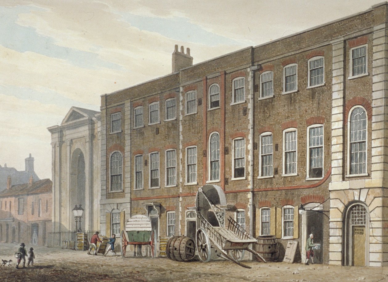 Portugal Street, Westminster, Londýn, 1811 od George Shepherd