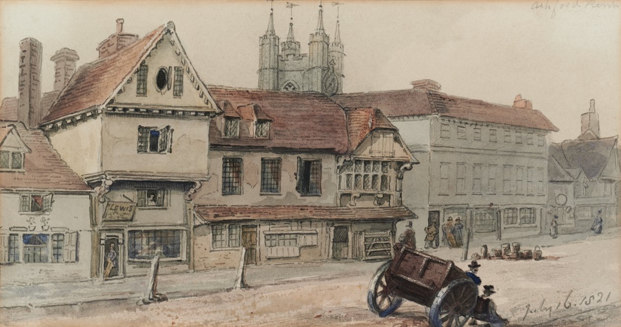 Pohled na Ashford od George Shepherd