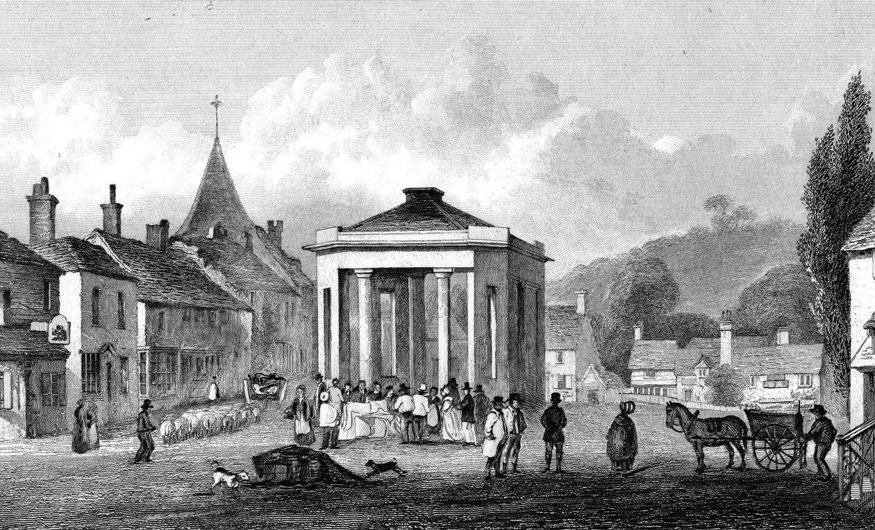 Westerham, Kent, vyryl H. Adlard, 1832 od George Shepherd