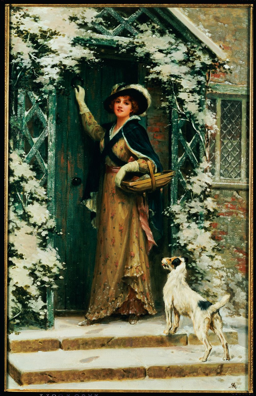 Vánoční náladu od George Sheridan Knowles