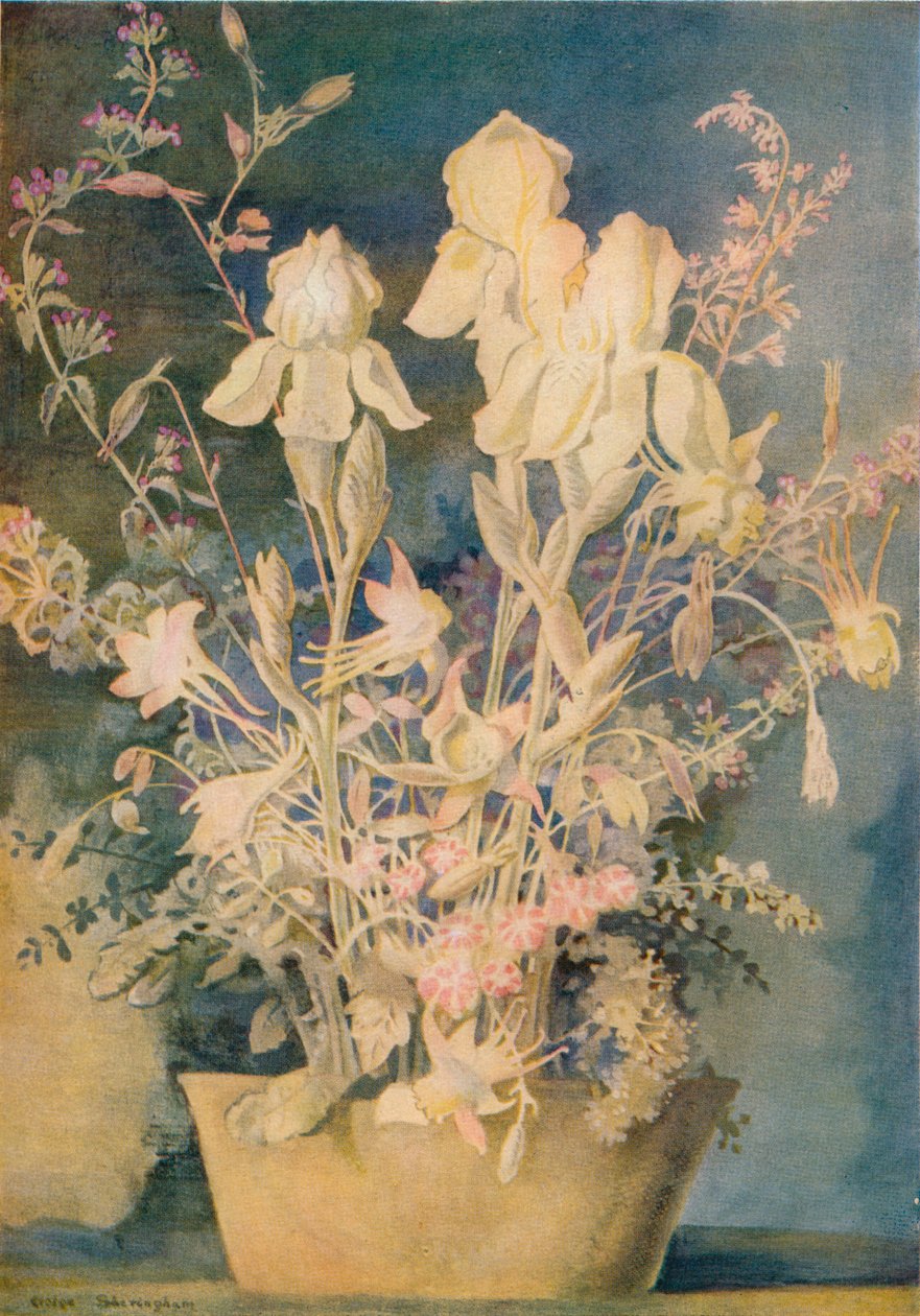 Květinová malba od George Sheringhama, c1910-1920, 1936. od George Sheringham