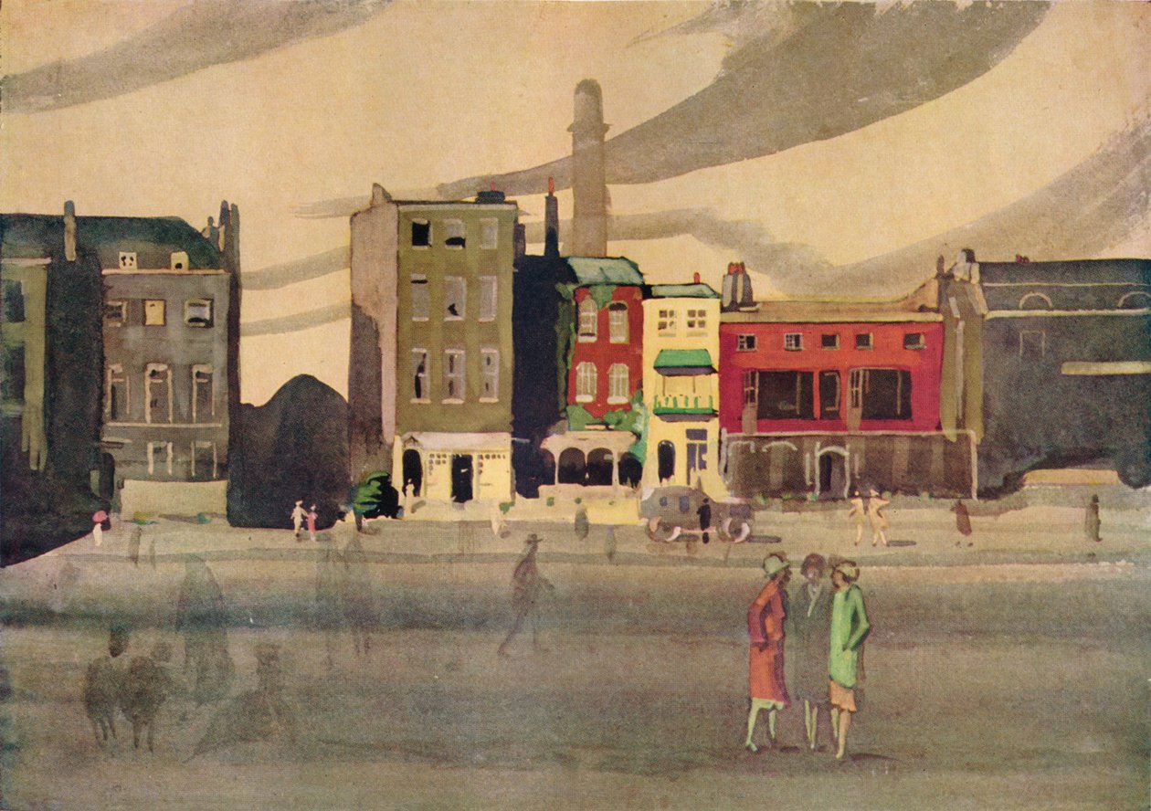Londýn na jaře, 19. století, 1938 od George Sheringham