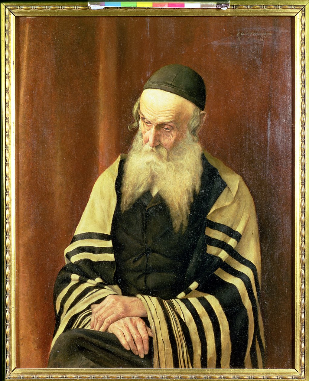 Aškenázský rabín z Jeruzaléma od George Sherwood Hunter