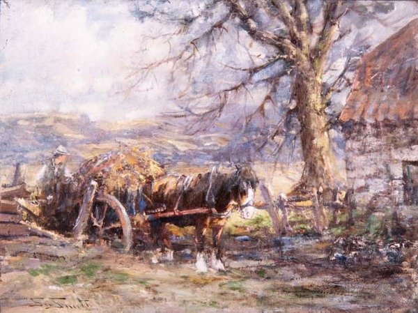 Nakládání vozíku (prkna) od George Smith
