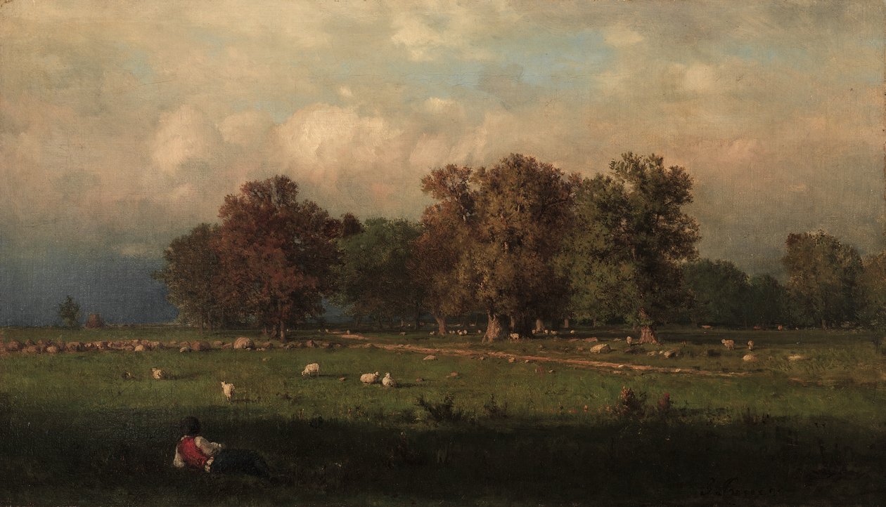Durham, Connecticut od George Snr. Inness