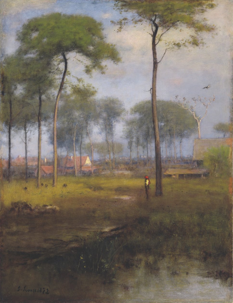 Brzy ráno, Tarpon Springs, 1892 od George Snr. Inness