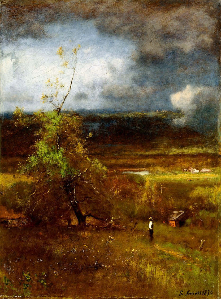Shromáždění mraků, 1890 od George Snr. Inness