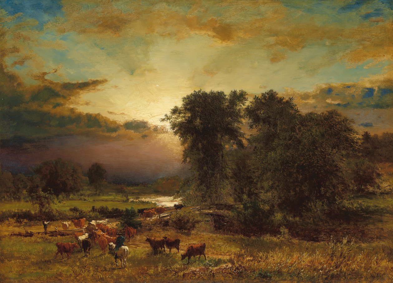 Světlo triumfální od George Snr. Inness