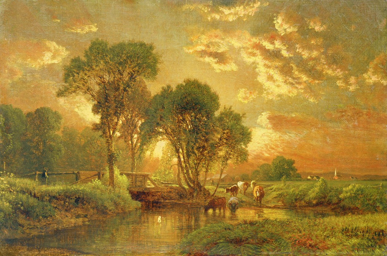 Medfield, Massachusetts od George Snr. Inness