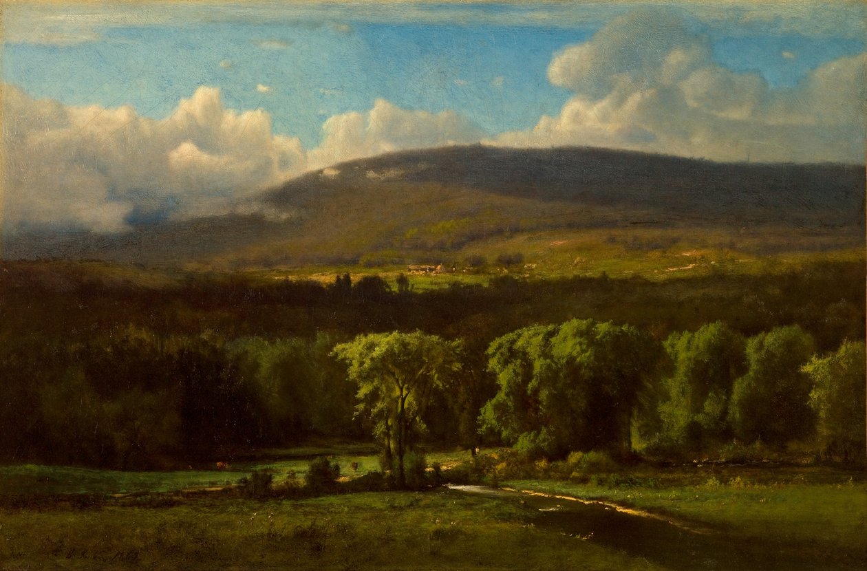 Medway, Massachusetts od George Snr. Inness