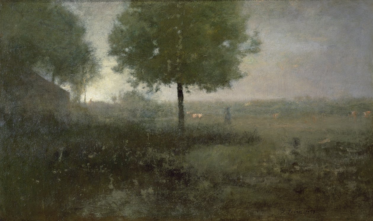 Mlhavé ráno, Montclair od George Snr. Inness