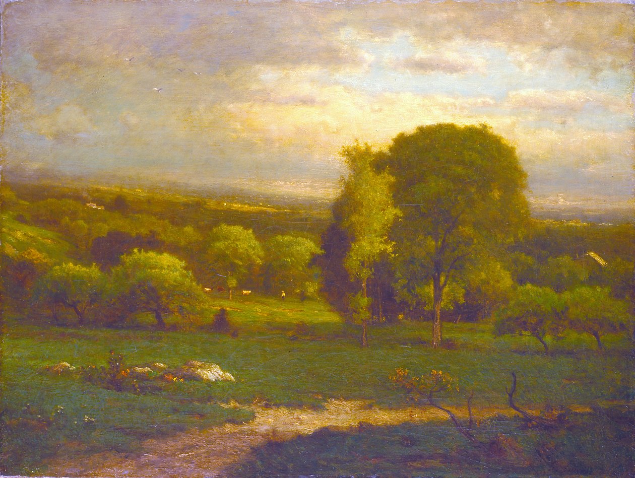 Saco Valley (olej na plátně) od George Snr. Inness
