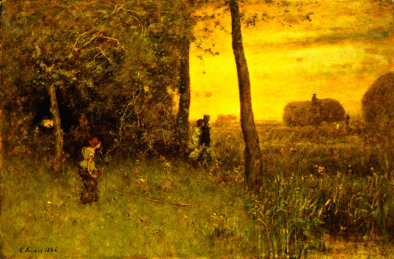 The Bathers, 1888 od George Snr. Inness