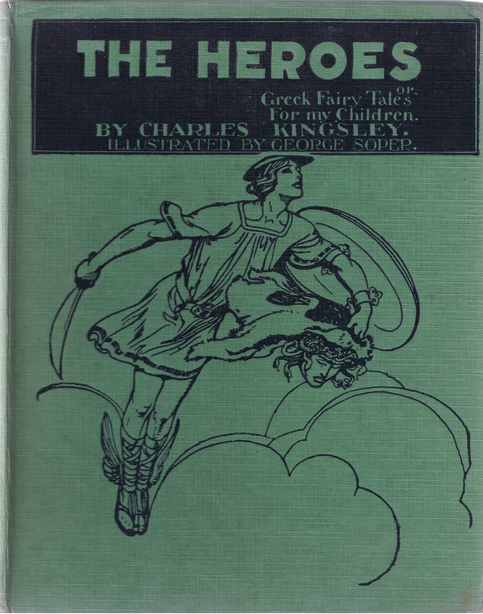 Design přední desky, od The Heroes vydané Georgem Allenem a Unwinem 1929 od George Soper