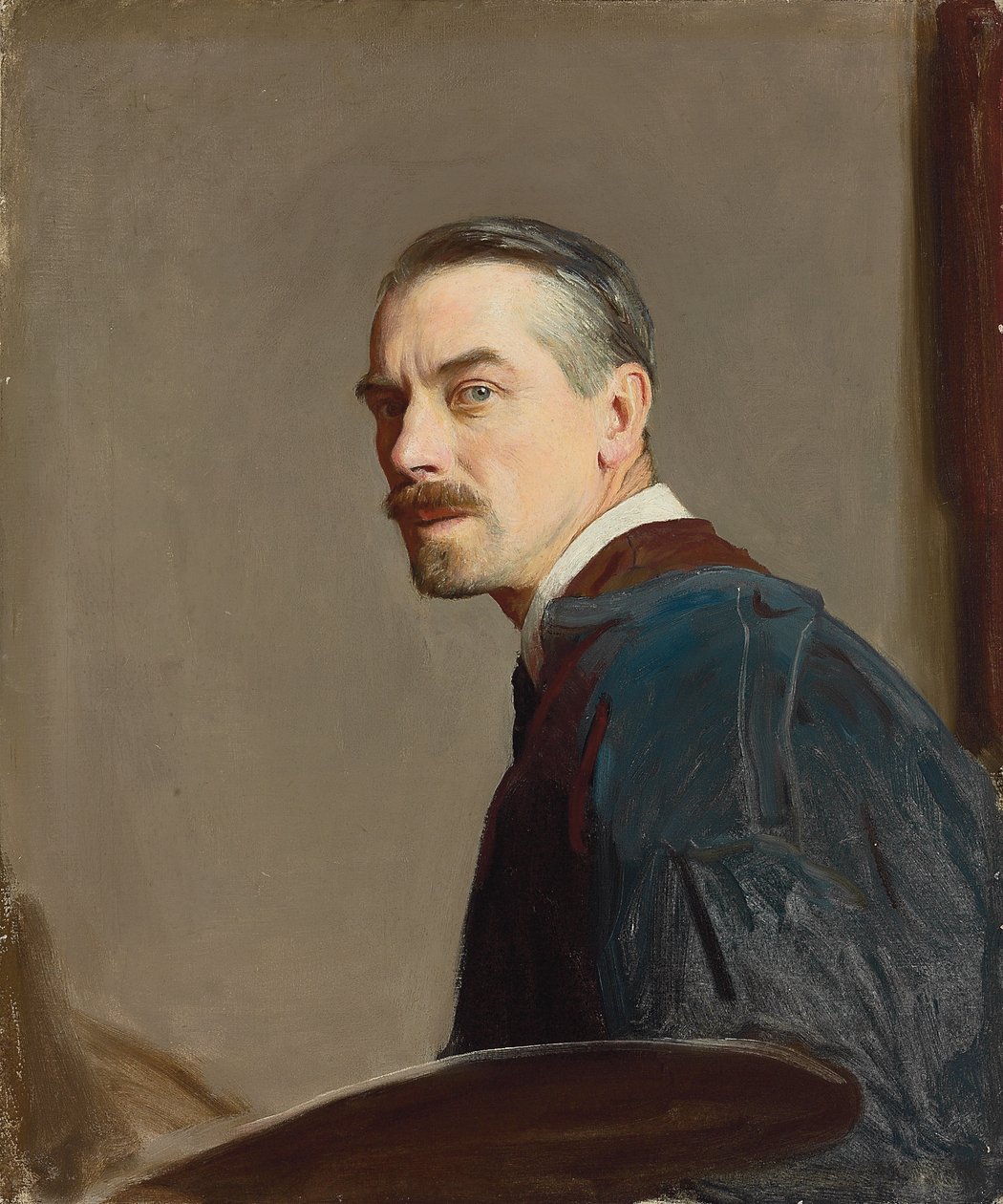 Autoportrét umělce (olej na plátně) od George Spencer Watson