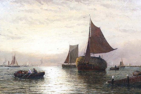 Večerní doprava od George Stanfield Walters