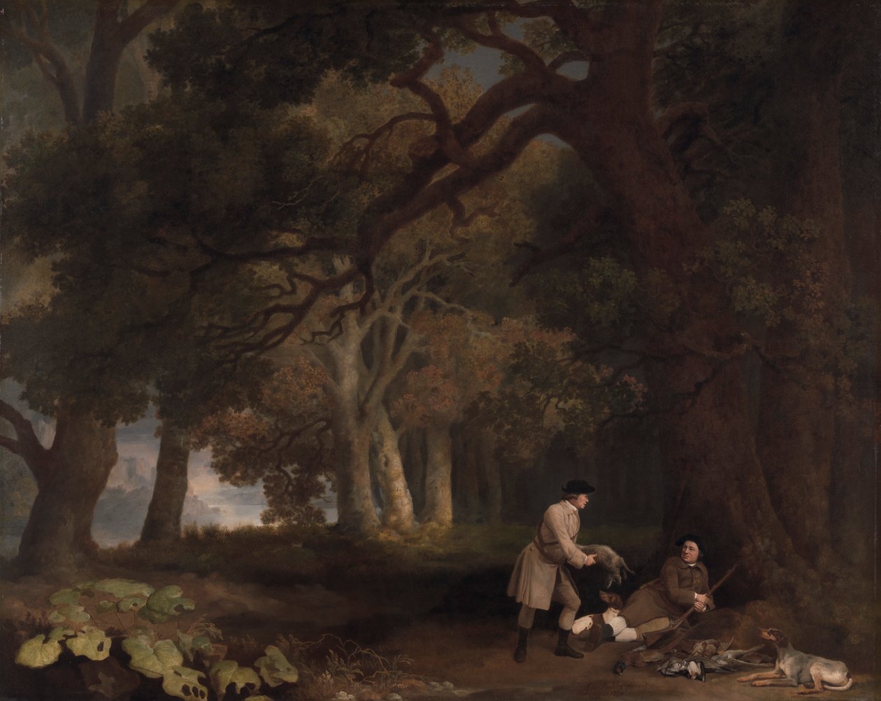 A Odpočinek po natáčení od George Stubbs