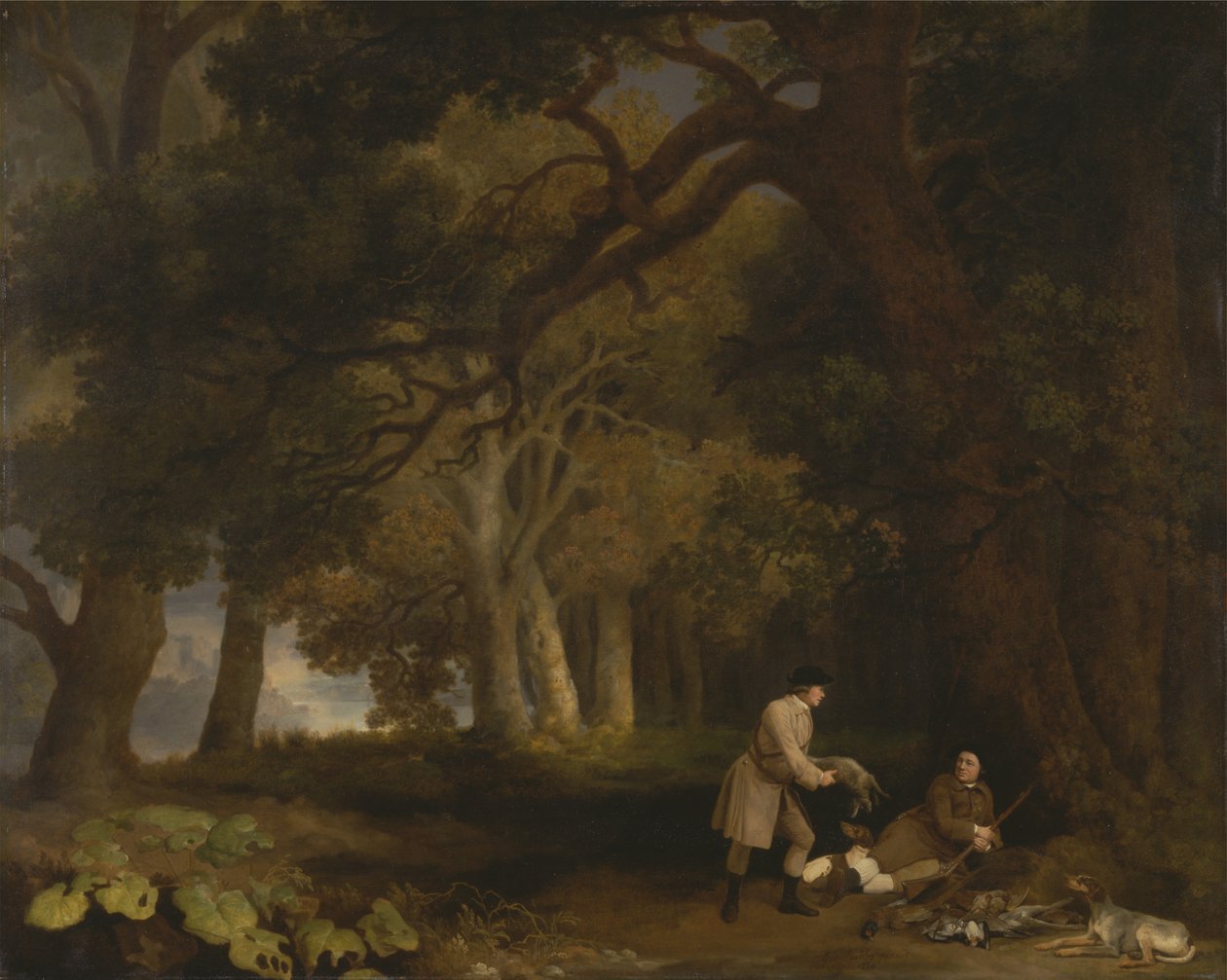 Odpočinek po střelbě od George Stubbs