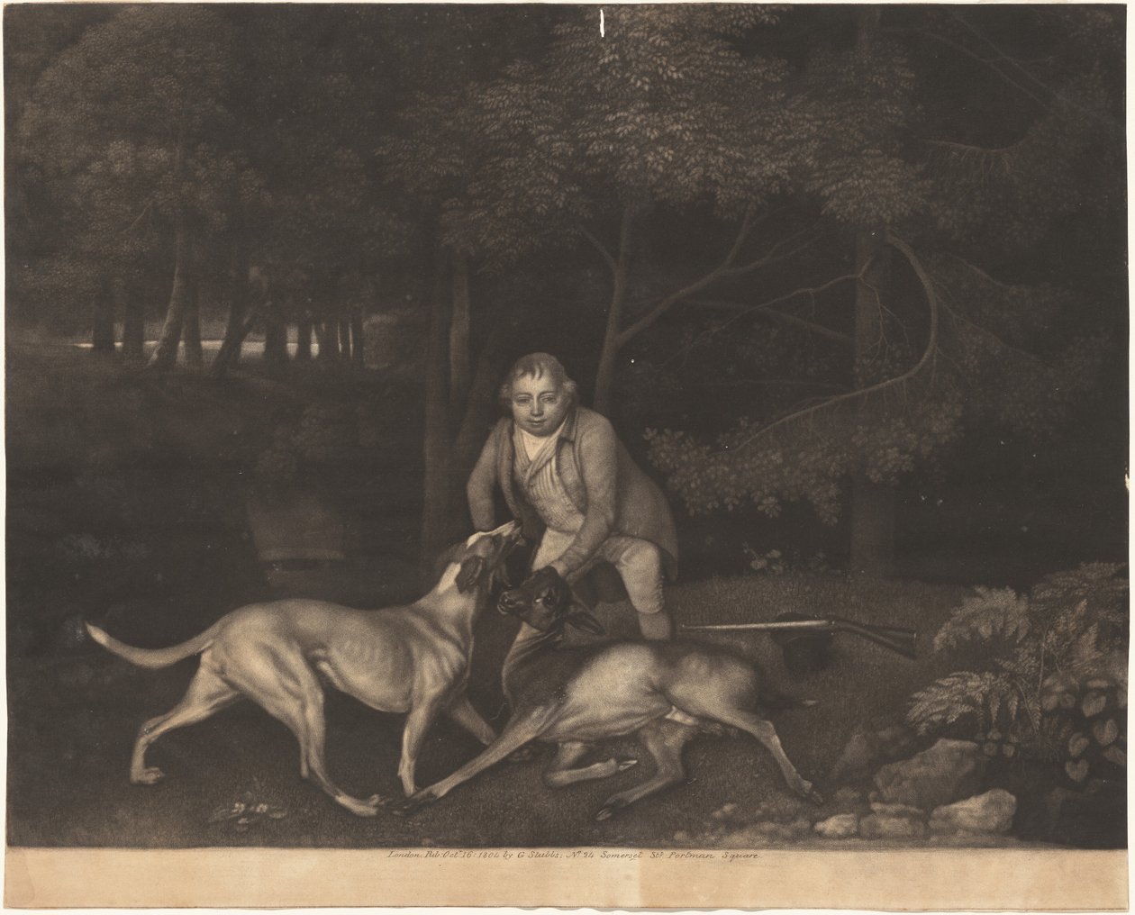 Smrt laně od George Stubbs