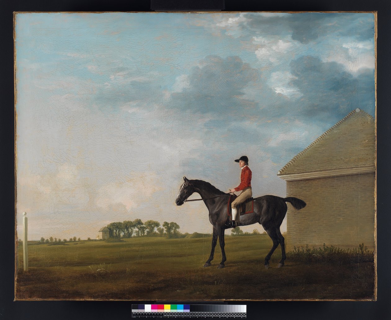 Gimcrack s Johnem Prattem na Newmarket Heath, 1765 od George Stubbs