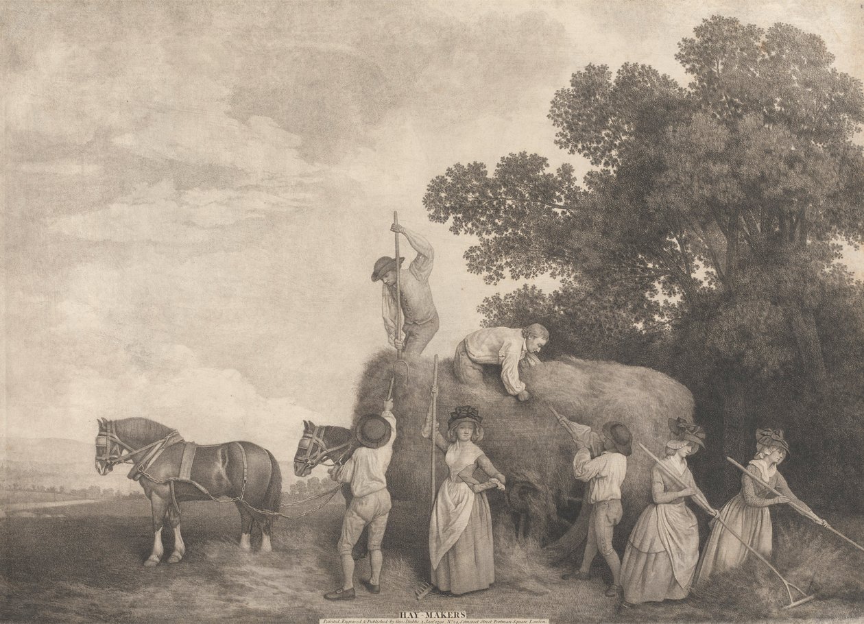 Výrobci sena od George Stubbs