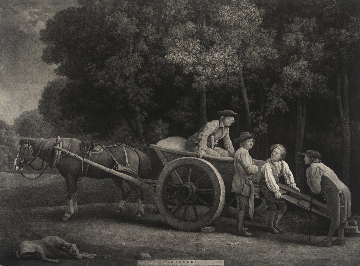 Dělníci od George Stubbs