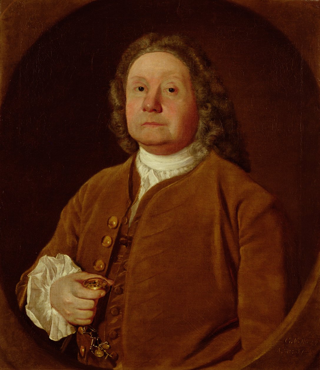 Portrét George Fothergilla z Yorku od George Stubbs