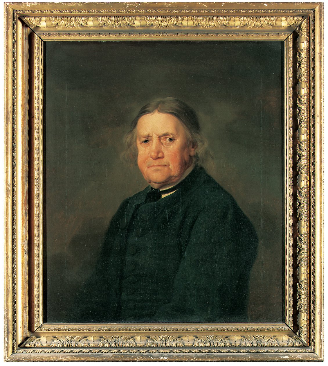 Portrét Thomase Smitha Banksmana, poloviční délky, v zeleném kabátě od George Stubbs