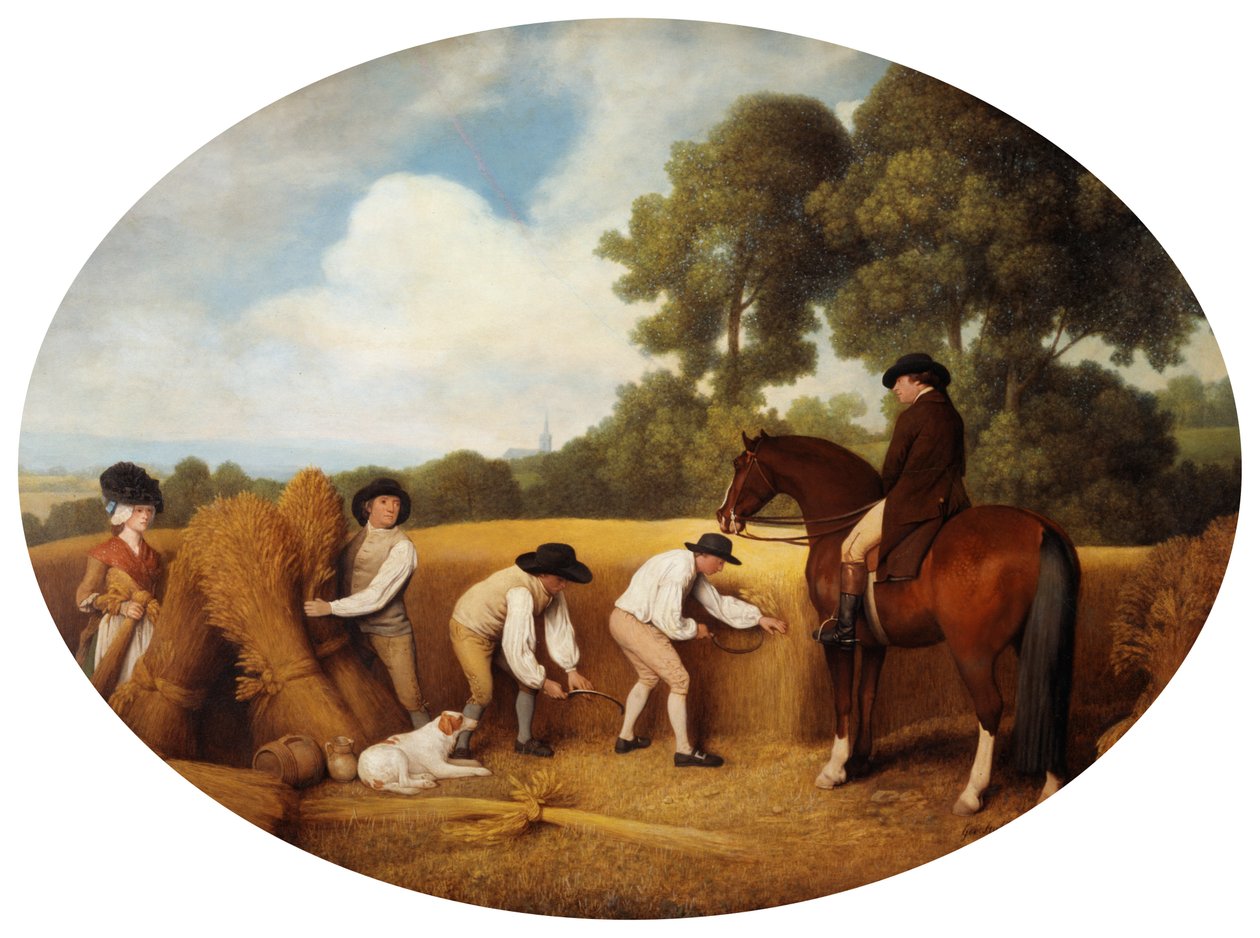 Ženci od George Stubbs