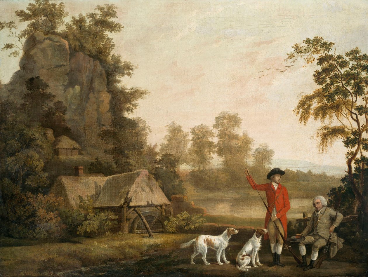 Odpočívající lovci od George Stubbs
