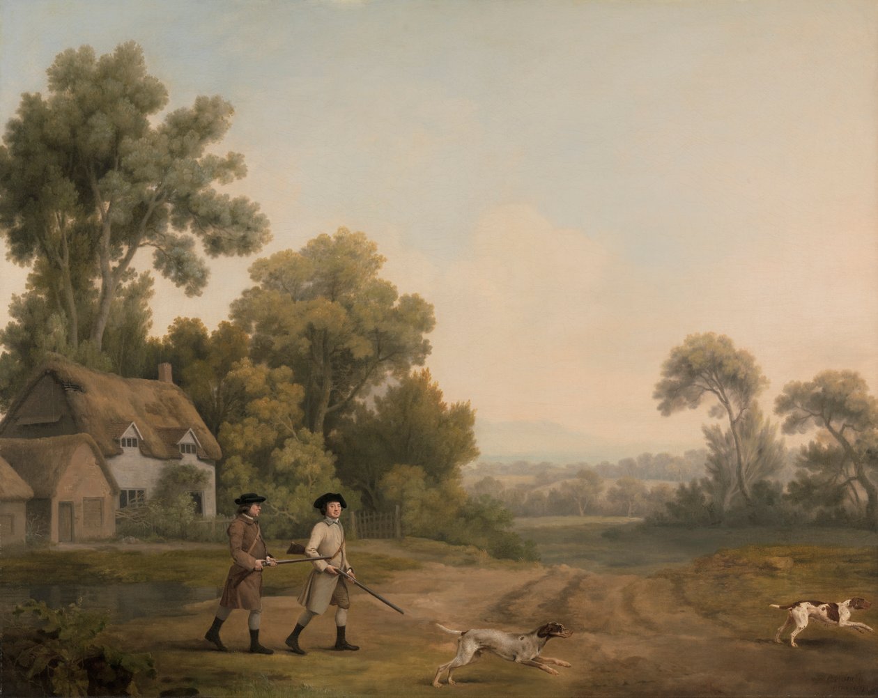 Dva pánové jdou střílet od George Stubbs