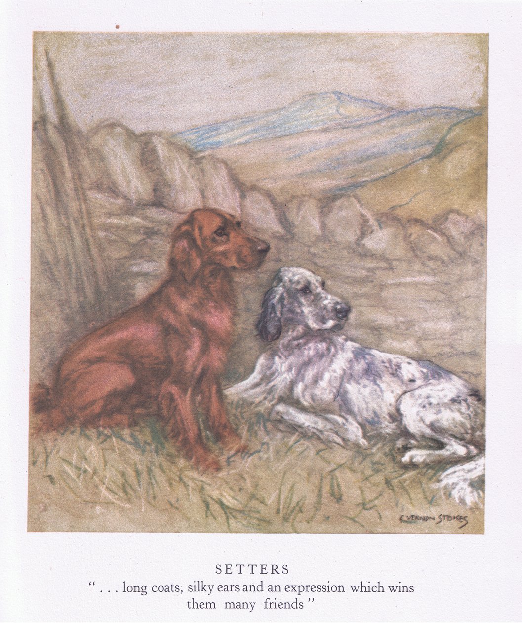 Nastavovače (barevná litografie) od George Vernon Stokes