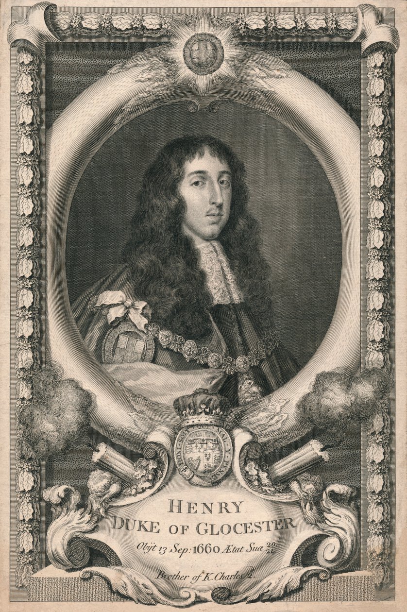 Henry, vévoda z Gloucesteru, 1736. od George Vertue