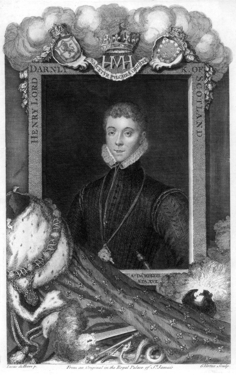 Henry Stewart, Lord Darnley, King Consort of Mary, Queen of Scots, 18. století. od George Vertue