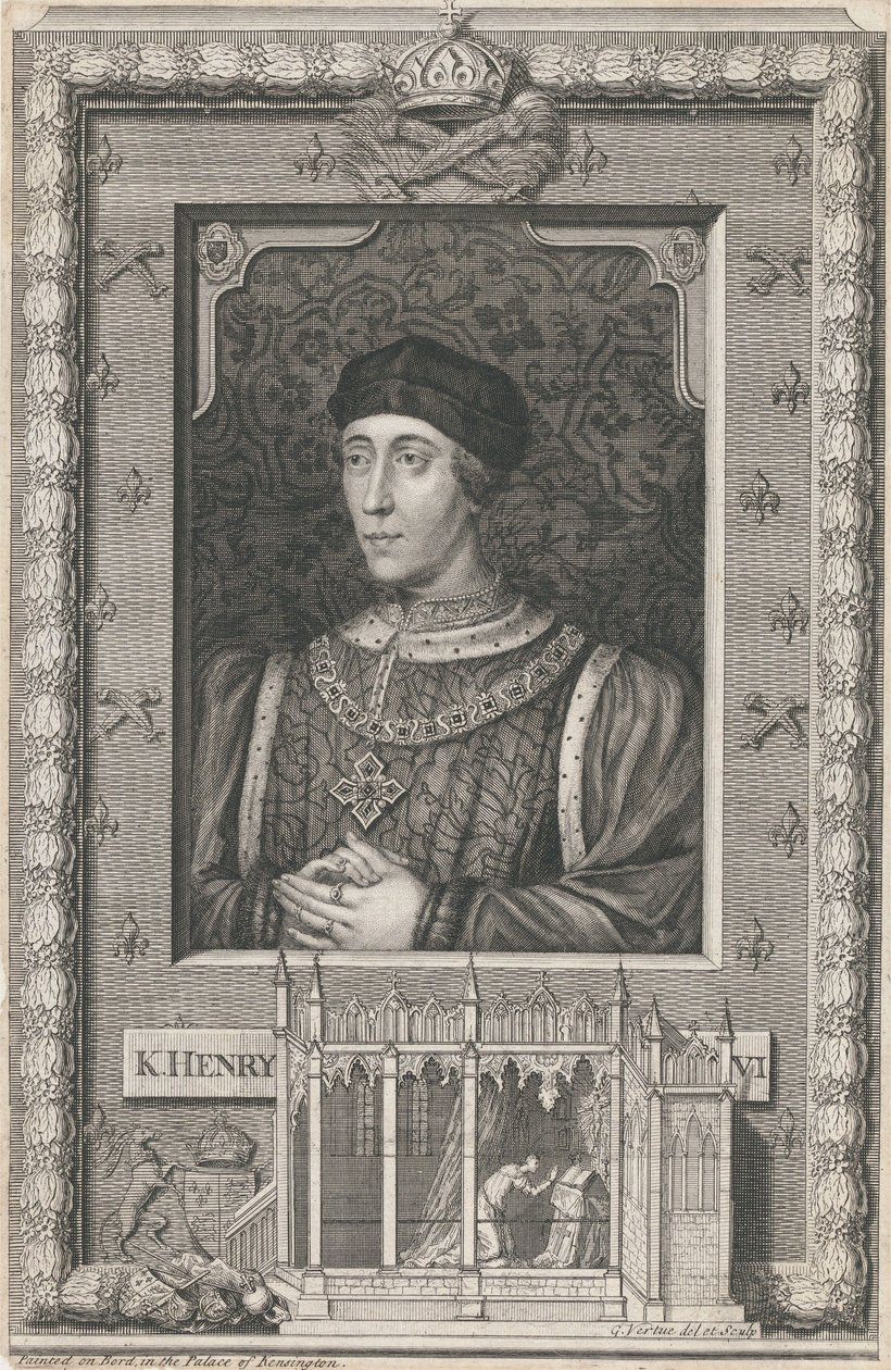 Král Jindřich VI. od George Vertue