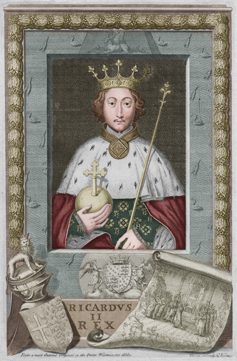Král Richard II, 1735 od George Vertue