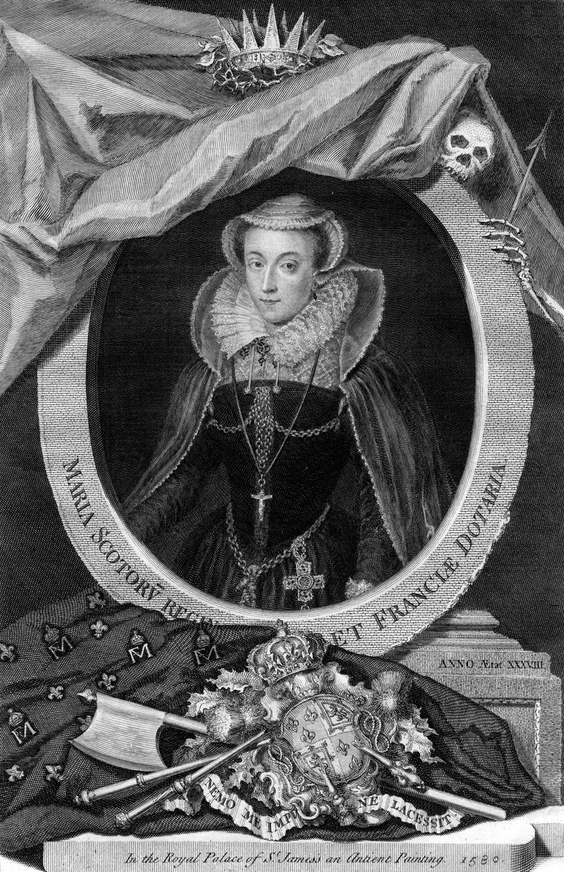 Marie, skotská královna, 1735. od George Vertue