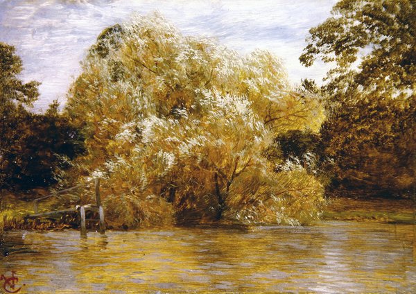 Before the Storm, Abingdon (olej na panelu) od George Vicat Cole