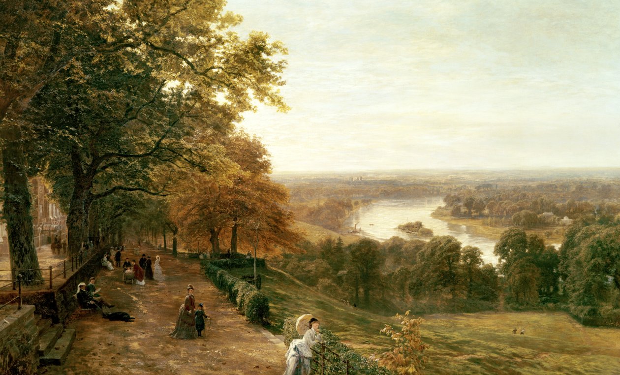 Richmond Hill, Londýn, 1875 od George Vicat Cole