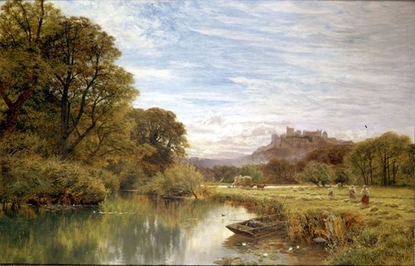 Pohled na hrad Windsor od George Vicat Cole