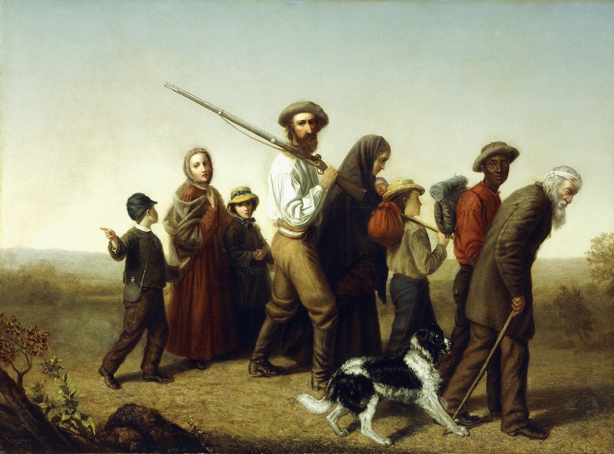 Union Refugees, 1865 od George W. Pettit