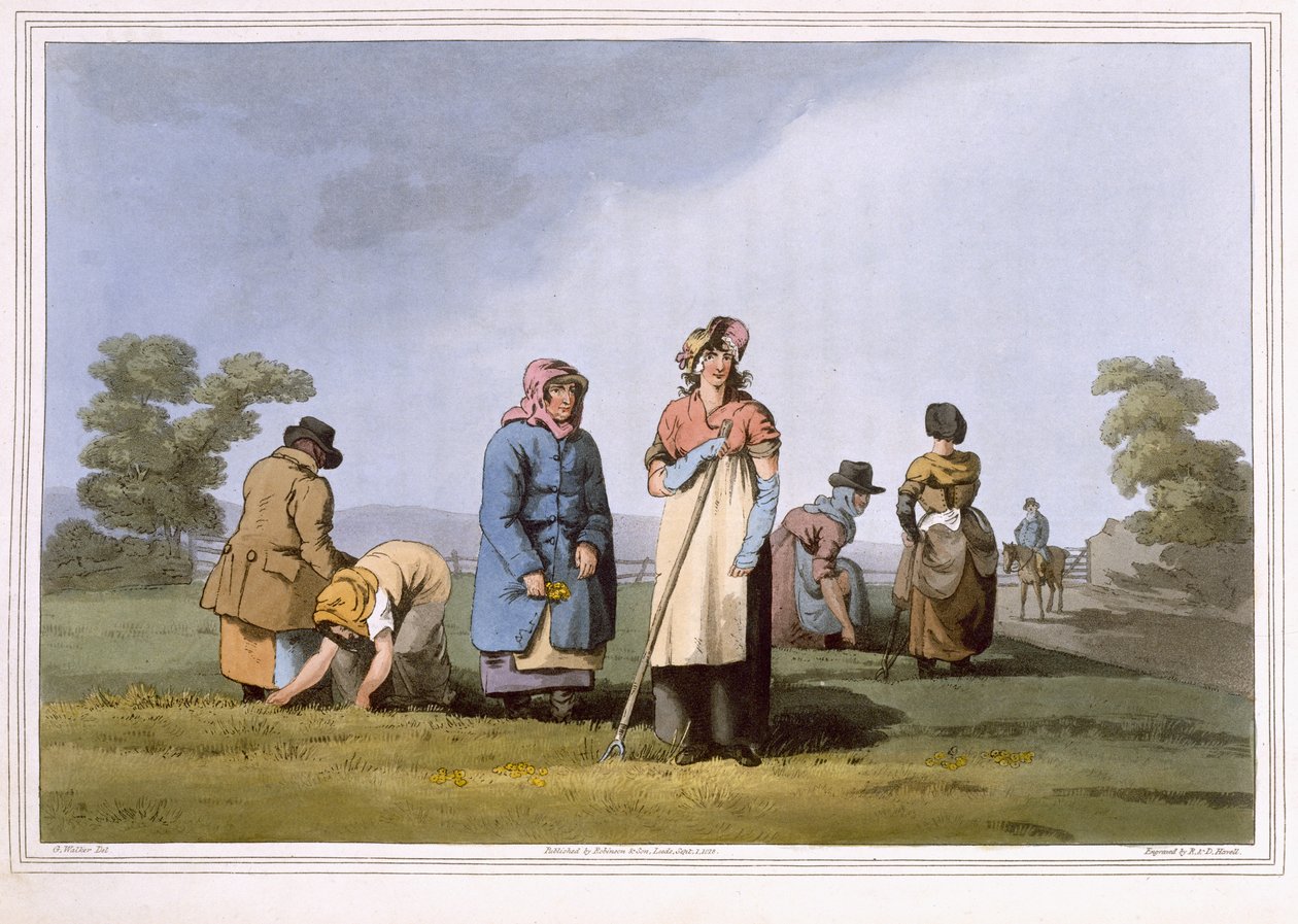 Lowkers, rytý Robert Havell starší, publikoval 1814 Robinson a syn, Leeds od George Walker