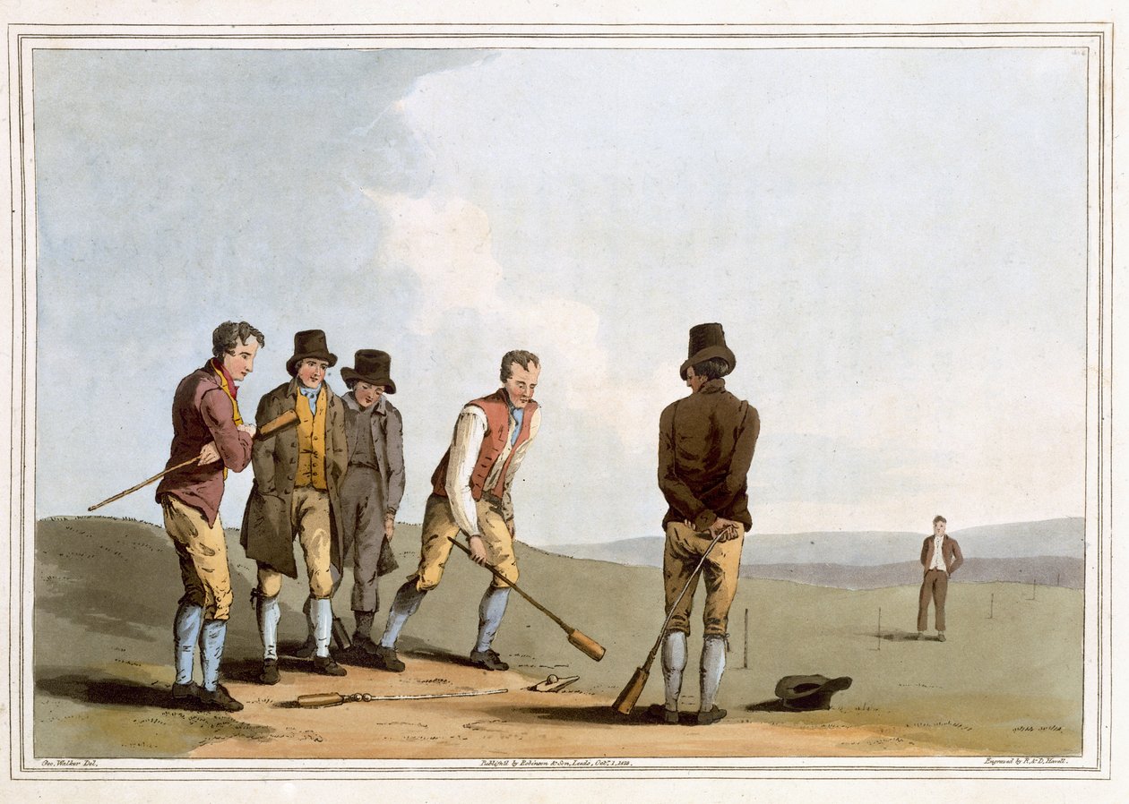 Nor and Spell, vyryl Robert Havell starší, vydalo nakladatelství Robinson and Son, Leeds, 1814. od George Walker