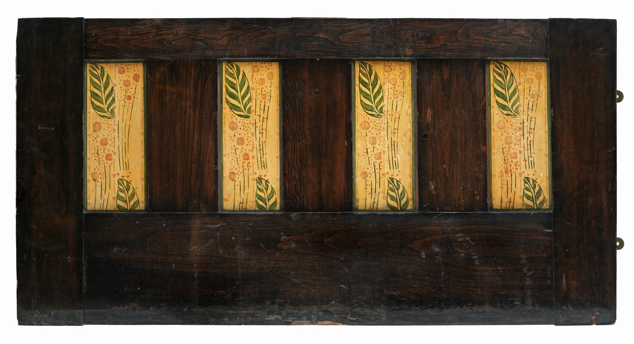 Dekorativní stěnový panel (lakovaný dub) od George Walton