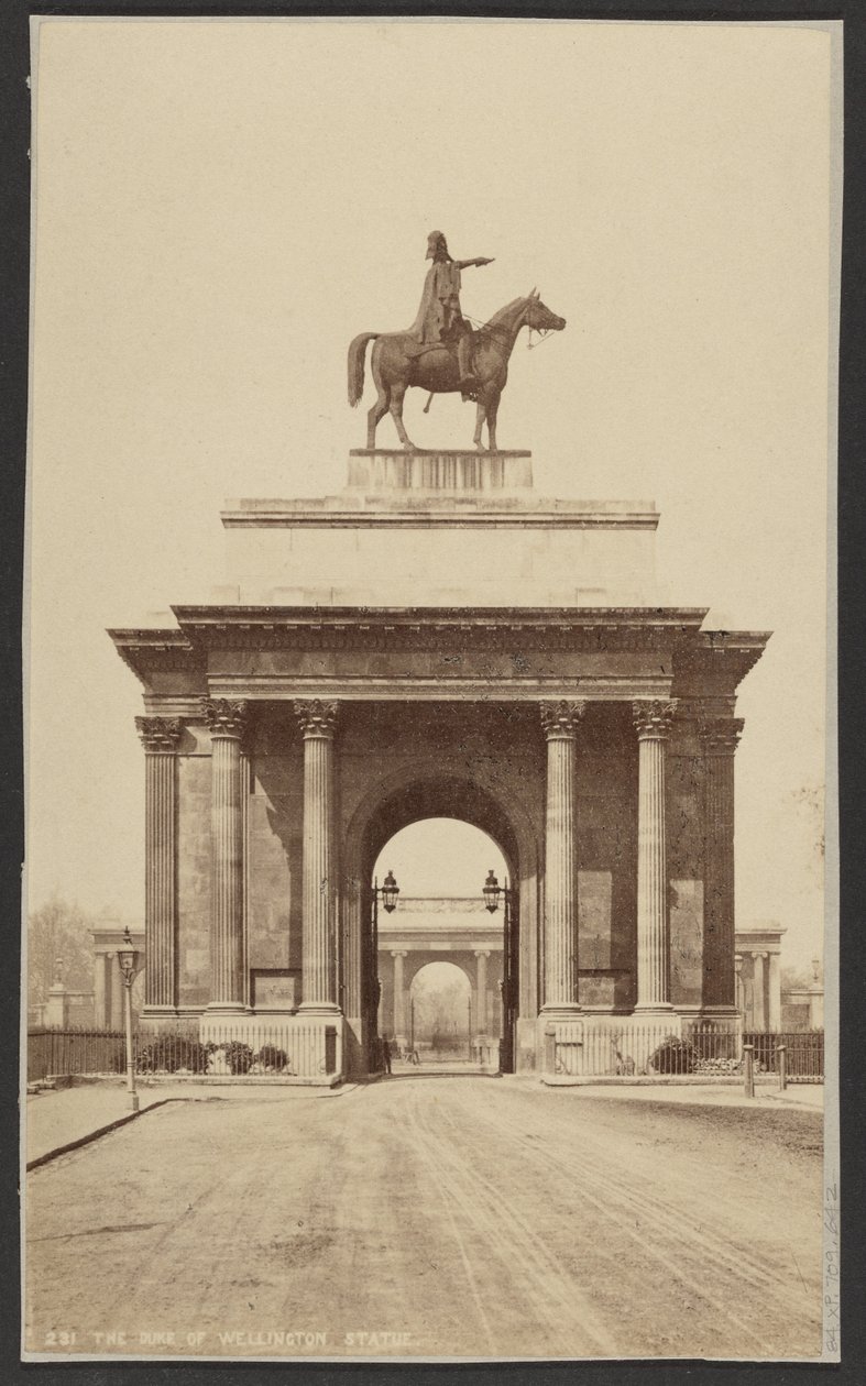 Socha vévody z Wellingtonu od George Washington Wilson