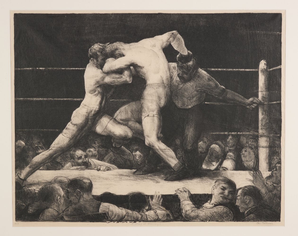 Jelen u Sharkeyho od George Wesley Bellows