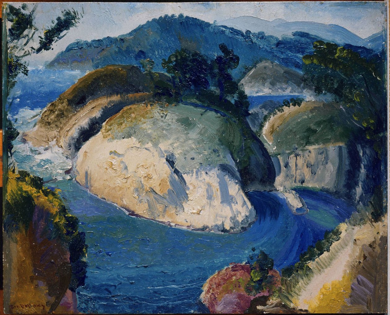 Kalifornské mysy od George Wesley Bellows