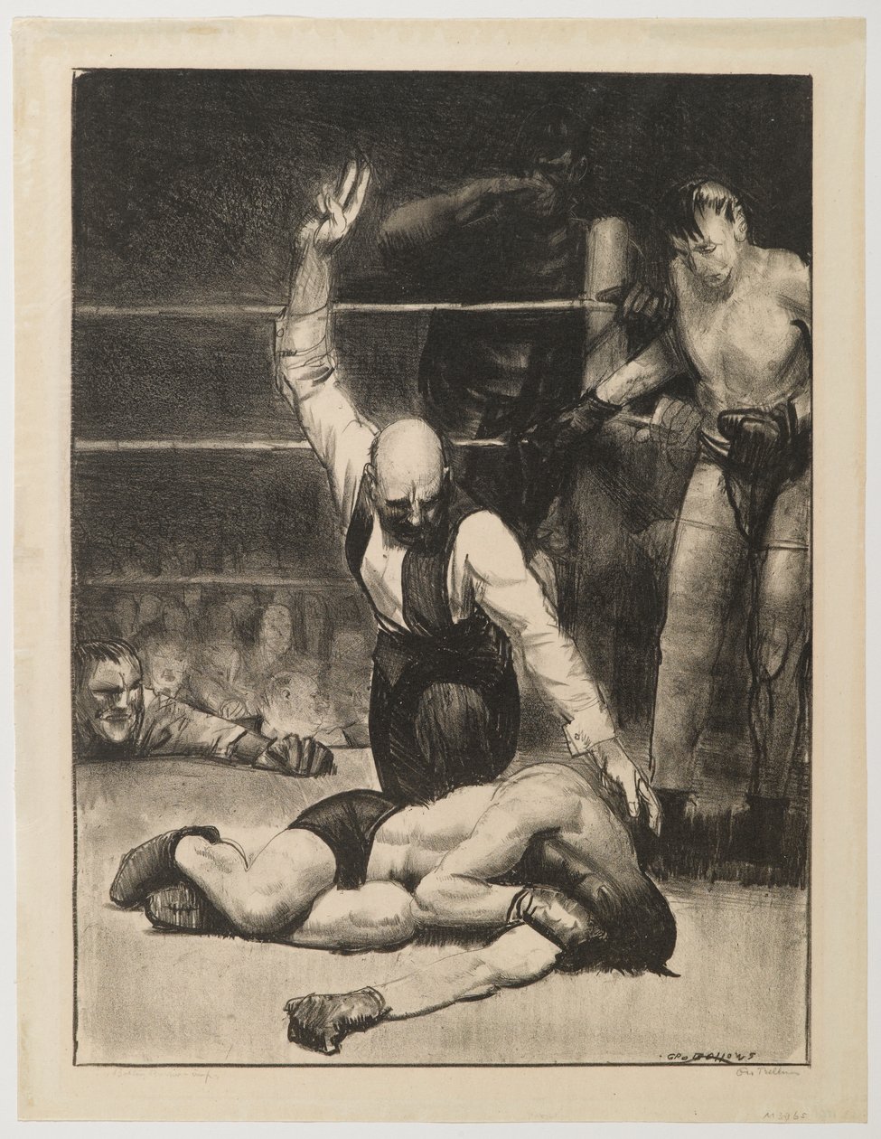Odpočítáno č.2, 1921 od George Wesley Bellows